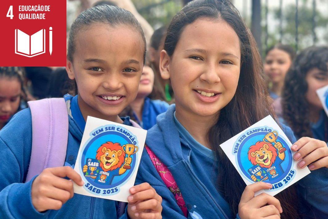 Itaquá prepara mais de 5 mil estudantes para o Saeb 2025 com ações de incentivo e engajamento